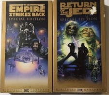 Usado, Lote de 2 Star Wars Return Of The Jedi & The Empire Strikes Back VHS 1997 comprar usado  Enviando para Brazil