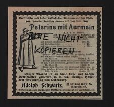 Hannover werbung 1903 gebraucht kaufen  Leipzig