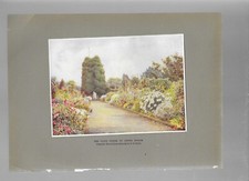 Antique print clock for sale  WHITCHURCH