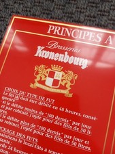 Kronenbourg advertising sheet d'occasion  Expédié en Belgium