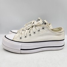 Używany, Buty sportowe Sneakersy Converse All Star Lift Platform białe rozm. 36 na sprzedaż Używany, Buty sportowe Sneakersy Converse All Star Lift Platform białe rozm. 36 na sprzedaż  PL