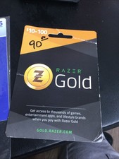 Cartão-presente Razer Gold USD $ 90 sem validade comprar usado  Enviando para Brazil