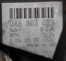 045903023ax alternatore seat usato  Italia