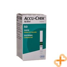ACCU-CHEK Active Glucosa Diagnóstico Tiras para Glucosa Nivel Cuadros 50 Piezas comprar usado  Enviando para Brazil