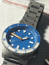 Relógio de mergulho automático Namica Shirahama ultra azul 40mm micromarca comprar usado  Enviando para Brazil