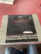 1995 FORD TAURUS MERCURY SABLE EVTM MANUAL DE SERVIÇO DE LOJA DE VÁCUO ELÉTRICO FABRICANTE DE EQUIPAMENTO ORIGINAL comprar usado  Enviando para Brazil