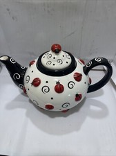 Ladybug teapot white for sale  West New York