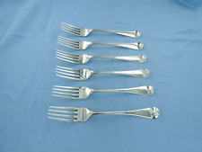 UM CONJUNTO ANTIGO DE SEIS GARFOS DE JANTAR INGLESES ANTIGOS DE PRATA ESTERLINA LONDRES 1806. comprar usado  Enviando para Brazil