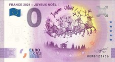 Billet souvenir 2021 d'occasion  France