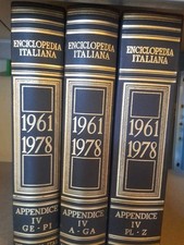 Enciclopedia italiana appendic usato  Pontassieve