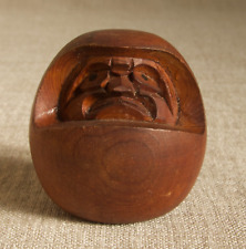 Usado, Boneca japonesa antiga Daruma Kokeshi de 4,5 cm (1,8") comprar usado  Enviando para Brazil