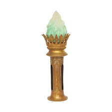 Abajur de mesa Art Deco design art nouveau mesa "torre de chama" exclusivo comprar usado  Enviando para Brazil