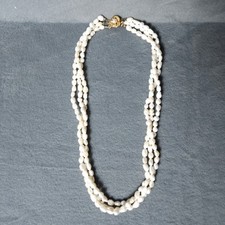 Pearl necklace freshwater for sale  Quinlan