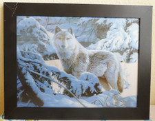 Wandbild wolf schnee gebraucht kaufen  Auerbach/Vogtl.