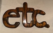 Vtg carved wood for sale  Racine