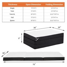 Twin folding mattress for sale  Rancho Cucamonga