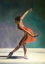 Quadro ballerina dipinto usato  Novara