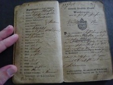 Wanderpass bremen 1850 gebraucht kaufen  Langenenslingen