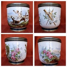 Cache pot porcelaine d'occasion  Servian