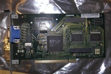 Usado, Placa de vídeo VGA S3 Virge/GX 86C385 PCI COMPPAQ 295584-001 2 MB funcionando comprar usado  Enviando para Brazil