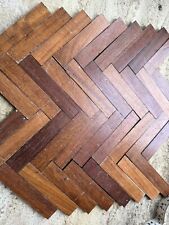 Teak parquet flooring for sale  PULBOROUGH