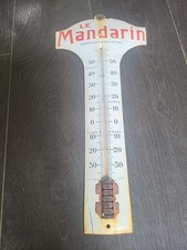 Thermomètre plaque émaillée d'occasion  Gap