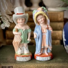 German porcelain figurines for sale  HALIFAX