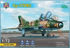 Kit de modelo de aeronave de treinamento de dois lugares Sukhoi Su-17UM3 MVT72050 em escala 1/72 comprar usado  Enviando para Brazil
