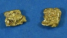 Brincos de pepita de ouro natural Alaskan-Yukon BC 0,60 a 0,70 gramas comprar usado  Enviando para Brazil