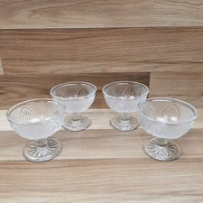 Vintage frosted glass for sale  TAUNTON