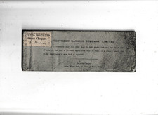 LIVRO DE CHEQUES E CHEQUES NÃO UTILIZADOS DA EMPRESA BANCÁRIA DO NORTE LISBURN comprar usado LIVRO DE CHEQUES E CHEQUES NÃO UTILIZADOS DA EMPRESA BANCÁRIA DO NORTE LISBURN comprar usado  Enviando para Brazil