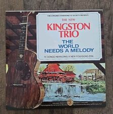 The Kingston Trio The World Needs A Melody Record Vinyl 33 RPM 12" LP SYS 5607 comprar usado  Enviando para Brazil