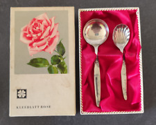 Kleeblatt rose sahnelöffel gebraucht kaufen  Duisburg