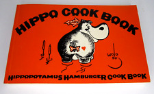 Hippo Cook Book: Hippopotamus Hamburger Restaurant Cookbook San Francisco 1969 comprar usado  Enviando para Brazil