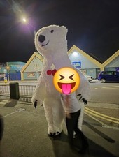 Big white teddy for sale  WESTCLIFF-ON-SEA