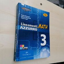 9788853818737 lineamenti.math  usato  Palermo