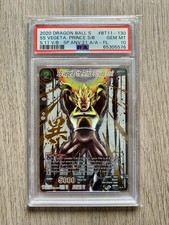 Usado, 2020 Dragon Ball Super SS Vegeta The Prince Strikes Back Alt Art BT11-130 PSA 10 comprar usado Usado, 2020 Dragon Ball Super SS Vegeta The Prince Strikes Back Alt Art BT11-130 PSA 10 comprar usado  Enviando para Brazil