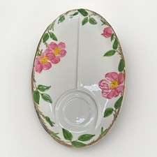 PRATO DE LANCHE VINTAGE FRANCISCANO DESERTO ROSA OVAL TV Gladding McBean EUA comprar usado  Enviando para Brazil