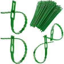 Gravatas torcidas verde jardim 17cm – suporte reutilizável para plantas e cabos, pacote com 100 comprar usado  Enviando para Brazil