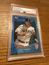 2013 Topps Silver Slate Blue Sparkle #455 Buster Posey Card! PSA 10! POP 3! comprar usado  Enviando para Brazil