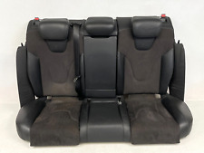 ⭐ 2010-2012 AUDI S4 ENCOSTO DE CABEÇA BANCO TRASEIRO COMPLETO COURO PRETO CAMURÇA FABRICANTE DE EQUIPAMENTO ORIGINAL LOTE2369 comprar usado  Enviando para Brazil