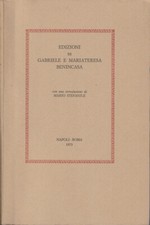 Edizioni. gabriele benincasa usato  Italia