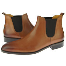 Alex D "Austin" Chelsea, Men's Dress/Casual Leather Ankle Boots, Cognac comprar usado  Enviando para Brazil