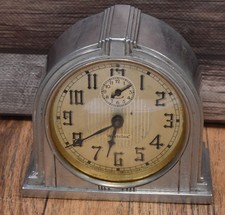 Relógio despertador vintage década de 1930 Westclox Dura modelo 61-D art déco funciona, usado comprar usado  Enviando para Brazil