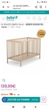 Lit bébé matelas d'occasion  Yerville