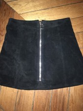Jupe cuir noir d'occasion  Paris VI