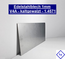 Edelstahlblech v4a 14571 gebraucht kaufen  Schacht-Audorf