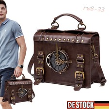 Steampunk schultertasche handt gebraucht kaufen  Deutschland
