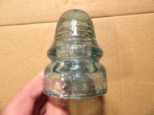 Glass insulator aqua for sale  Morrisville