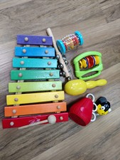 Paquete de instrumentos musicales de madera  segunda mano  Embacar hacia Mexico